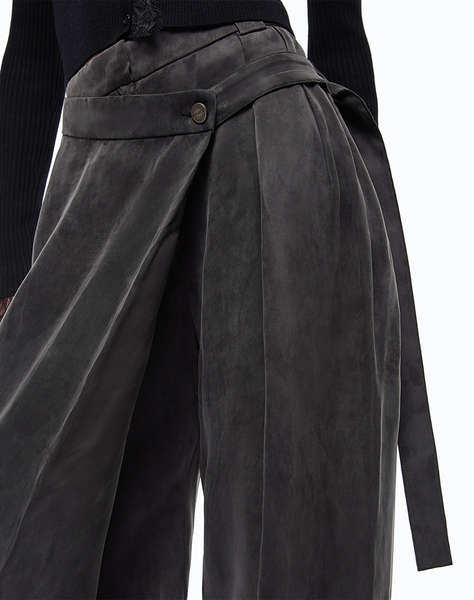 PINKO PESCE PANTALONE TWILL MANO PES