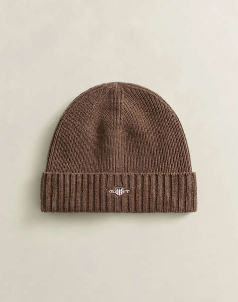 GANT ШАПКА UNISEX. SHIELD WOOL BEANIE