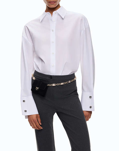 PINKO CLEMENTI CAMICIA POPELINE