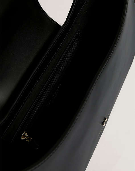 TED BAKER CURLO Leather Bow Detail Elongated Shoulder Ba