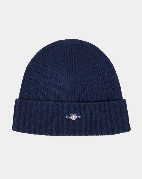 GANT ШАПКА UNISEX. SHIELD WOOL BEANIE