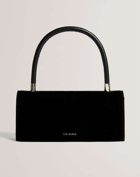 TED BAKER LIALA Velvet Top Handle Shoulder Bag