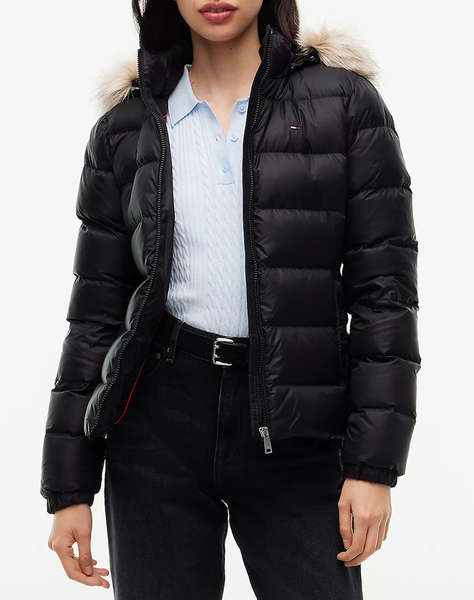 TOMMY JEANS TJW BASIC HOODED DOWN JACKET EXT