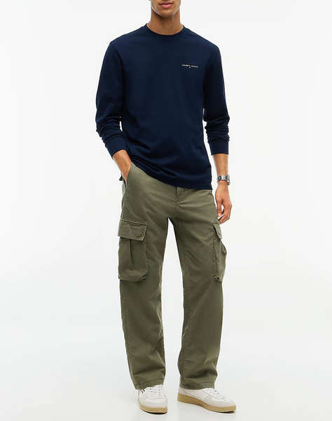 TOMMY JEANS TJM SLIM CHEST LINEAR LS TEE EXT