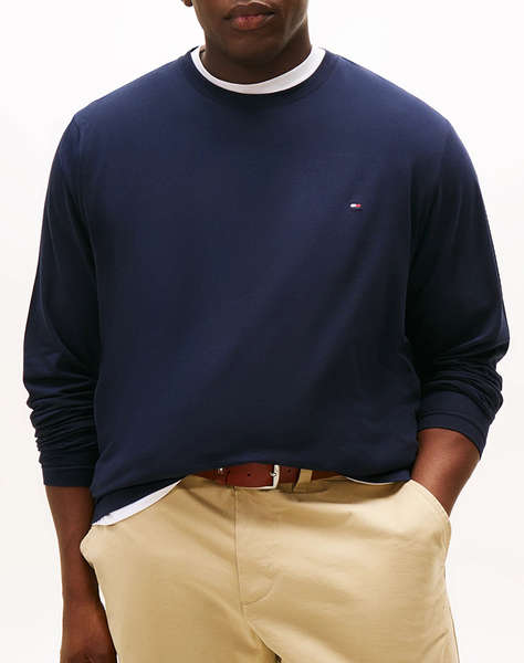 TOMMY HILFIGER BT-STRETCH SLIM FIT L/S TEE-B