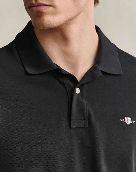 GANT БЛУЗА С ДЪЛГИ РЪКАВИ REG SHIELD LS PIQUE RUGGER