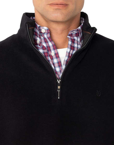 THE BOSTONIANS ПАМУЧЕН СУИТШЪР HALF ZIP REGULAR FIT
