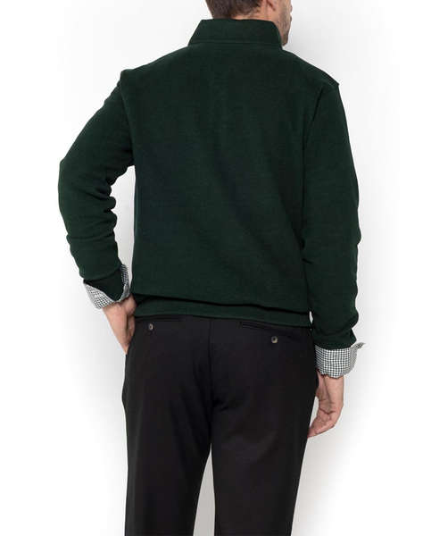 THE BOSTONIANS ПАМУЧЕН СУИТШЪР HALF ZIP REGULAR FIT