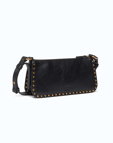 PINKO HALF MOON HORIZONTAL MINI STUD