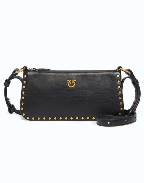 PINKO HALF MOON HORIZONTAL MINI STUD