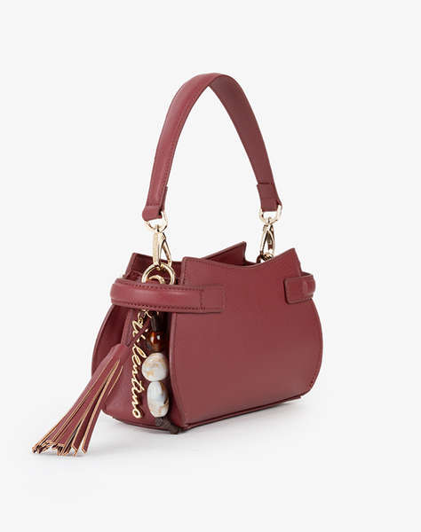 VALENTINO ЧАНТА 100%ПОЛИУРЕТАН ИТАЛИЯ NERO 1SZ