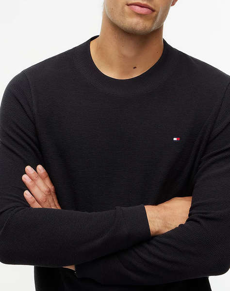 TOMMY HILFIGER TEXTURED LS TEE