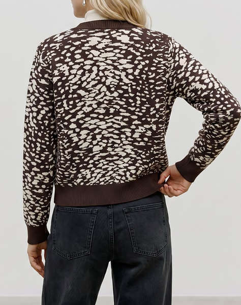 VERO MODA VMARIA ART LS V-NECK CARDIGAN REP