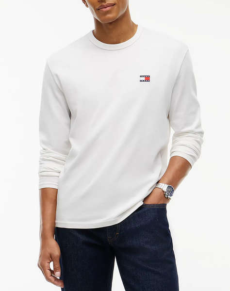 TOMMY JEANS TJM REG BADGE TEE LS