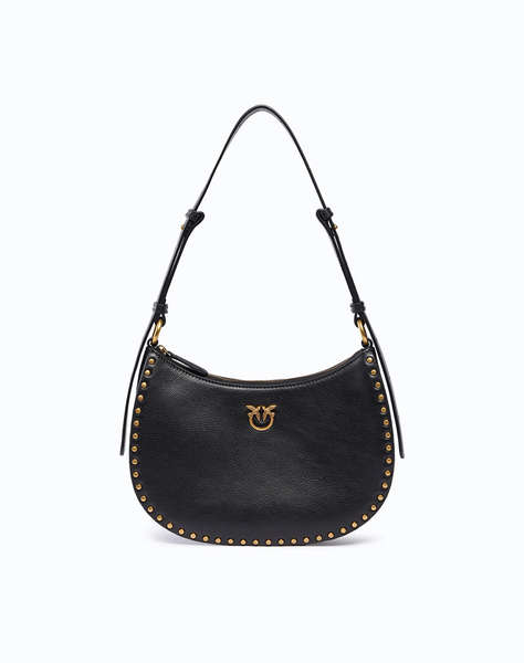 PINKO HALF MOON MINI STUDS VITELLO N