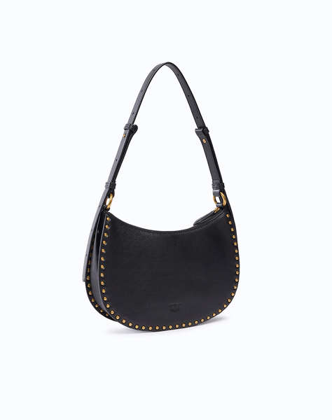 PINKO HALF MOON MINI STUDS VITELLO N