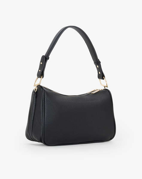 VALENTINO ЧАНТА 100%ПОЛИУРЕТАН ИТАЛИЯ NERO 1SZ
