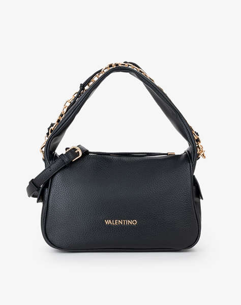VALENTINO ЧАНТА 100%ПОЛИУРЕТАН ИТАЛИЯ NERO 1SZ
