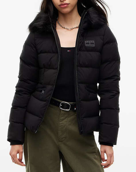 TOMMY JEANS TJW SLIM HOOD PUFFER DOWN EXT