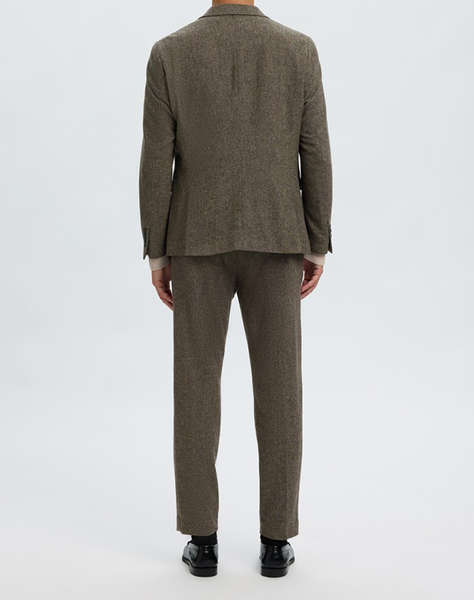 SELECTED SLMSLIM-REED WOOL BLZ NOOS