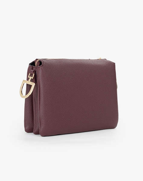 VALENTINO ЧАНТА 100%ПОЛИУРЕТАН ИТАЛИЯ NERO 1SZ