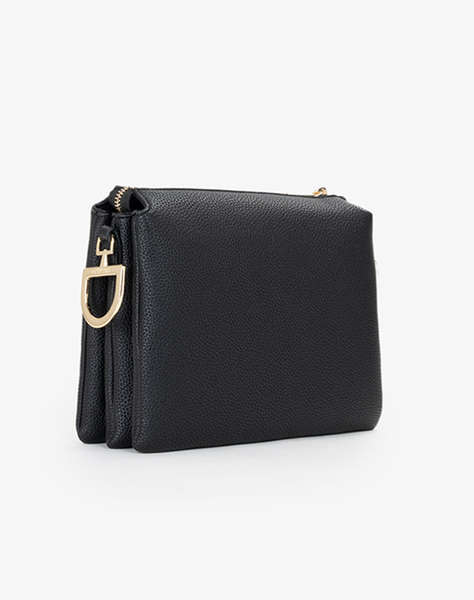 VALENTINO ЧАНТА 100%ПОЛИУРЕТАН ИТАЛИЯ NERO 1SZ