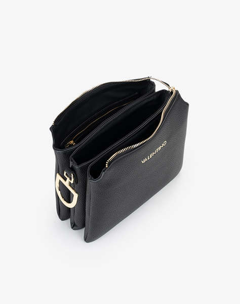 VALENTINO ЧАНТА 100%ПОЛИУРЕТАН ИТАЛИЯ NERO 1SZ