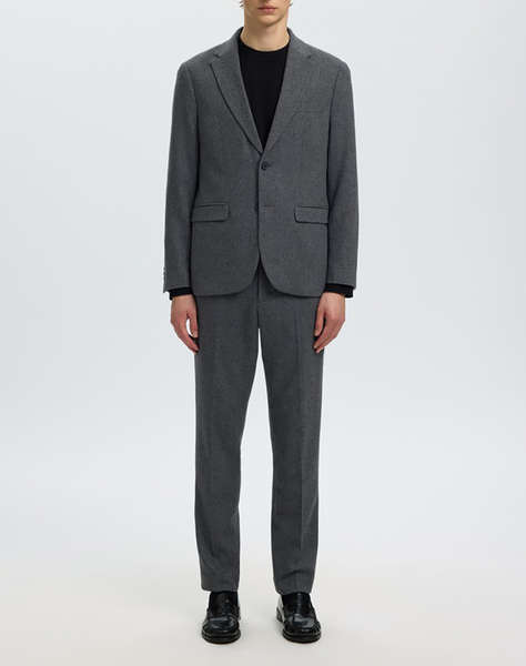 SELECTED SLMSLIM-REED WOOL BLZ NOOS