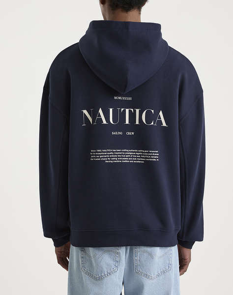 NAUTICA ЖИЛЕТКА СУИТШЪРТ ДЪЛЪГ РЪКАВ Rylo FZ Hoodie