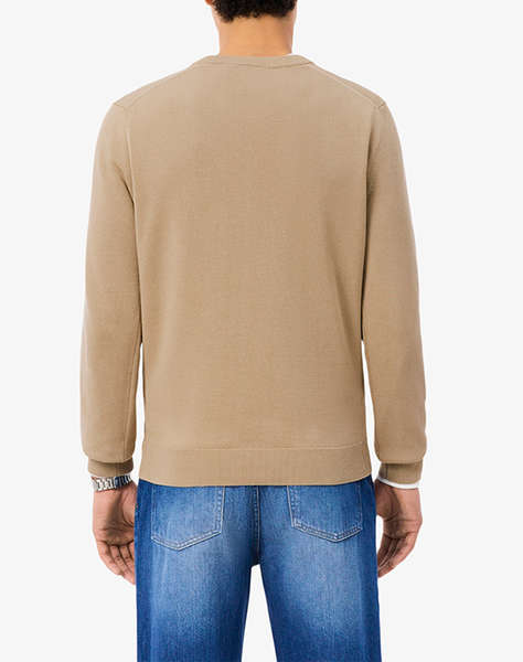 LACOSTE ПУЛОВЕР С ДЪЛЪГ РЪКАВ SWEATER