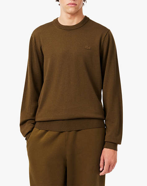 LACOSTE ПУЛОВЕР С ДЪЛЪГ РЪКАВ SWEATER