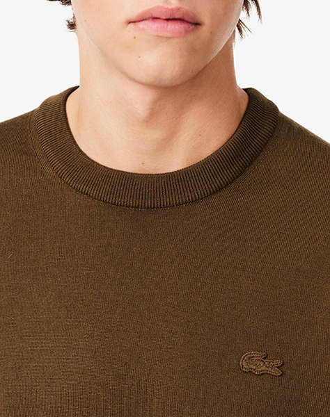 LACOSTE ПУЛОВЕР С ДЪЛЪГ РЪКАВ SWEATER