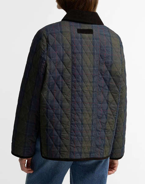 BARBOUR BARBOUR AINSDALE CHECKED QUILTED JACKET