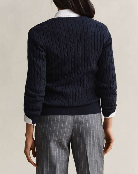 GANT ЖИЛЕТКА ПЛЕТЕНА STRETCH COTTON CABLE CARDIGAN