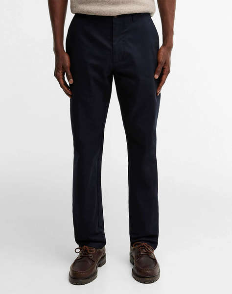 BARBOUR BARBOUR SUEDED SATEEN TAILORED FIT TROUSER