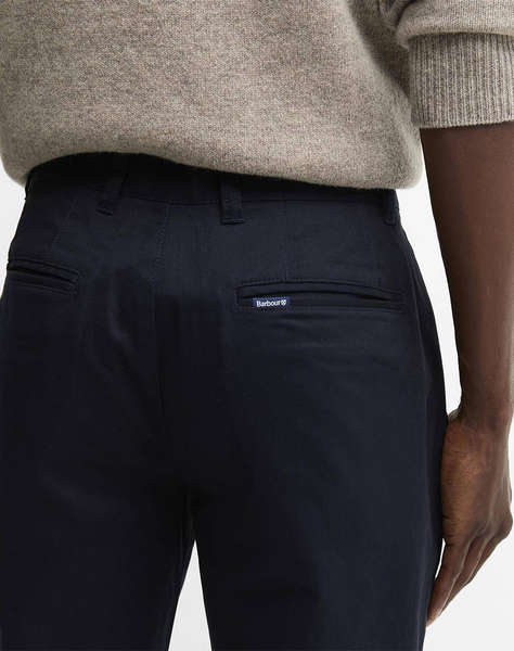 BARBOUR BARBOUR SUEDED SATEEN TAILORED FIT TROUSER