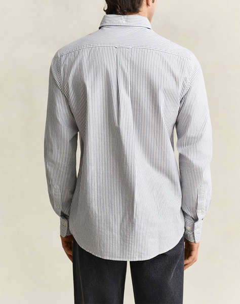 GANT РИЗА ДЪЛЪГ РЪКАВ REG OXFORD BANKER STRIPE SHIRT
