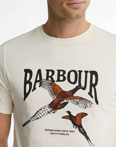BARBOUR BARBOUR PHEASANT GRAPHIC TAILORED T-SHIRT