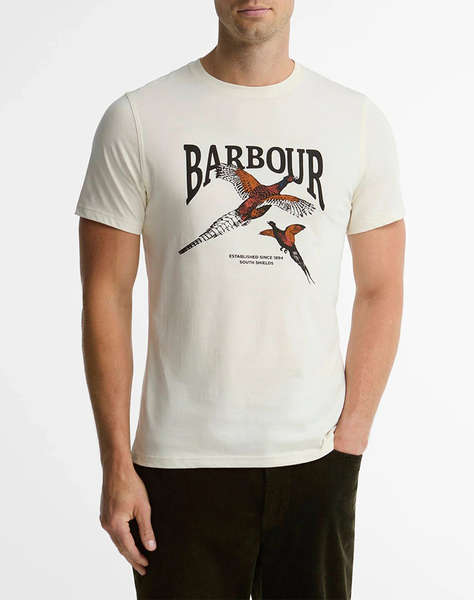 BARBOUR BARBOUR PHEASANT GRAPHIC TAILORED T-SHIRT