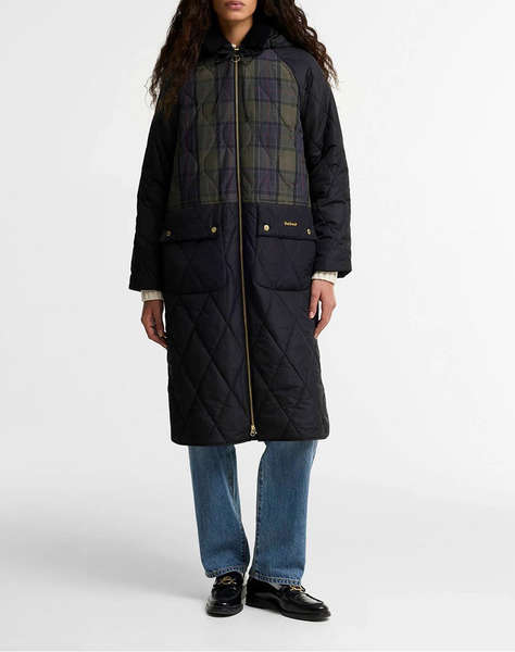 BARBOUR BARBOUR OSBOURNE CHECKED QUILTED JACKET