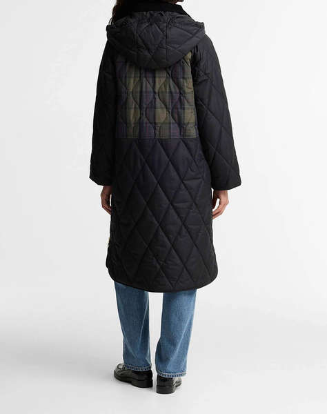 BARBOUR BARBOUR OSBOURNE CHECKED QUILTED JACKET