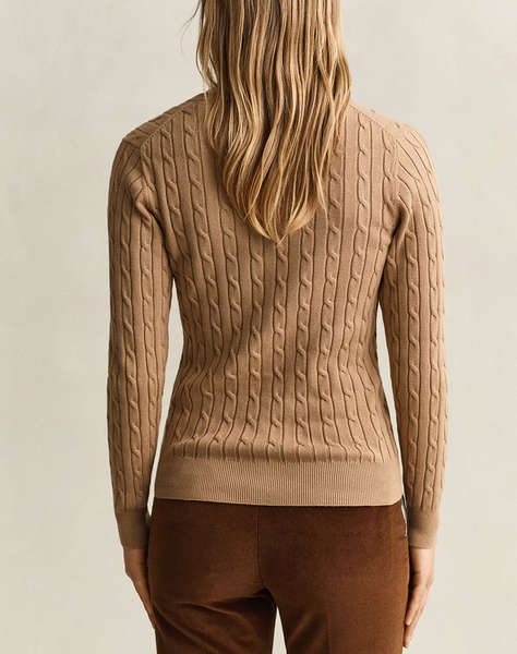 GANT ЖИЛЕТКА ПЛЕТЕНА STRETCH COTTON CABLE CARDIGAN