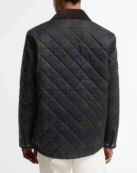 BARBOUR BARBOUR TARTAN SHIRT QUILTED JACKET