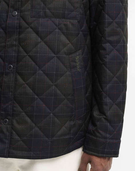 BARBOUR BARBOUR TARTAN SHIRT QUILTED JACKET