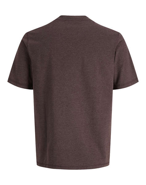 JACK&JONES JCOFUSION BRANDING MELANGE TEE SS CN