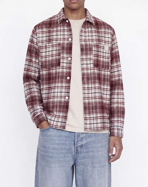 JACK&JONES JORFREDERIKSBERG FLANNEL OVERSHIRT LS SN