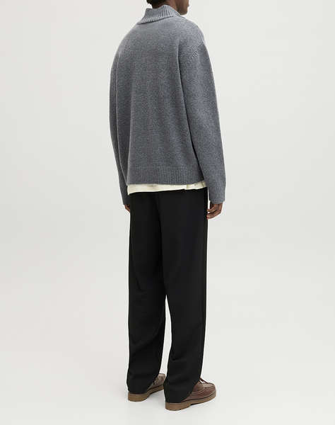 JACK&JONES JORNORREBRO KNIT HALF ZIP SN