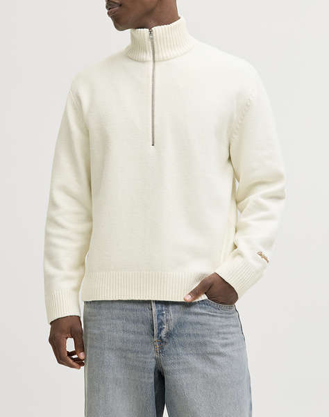 JACK&JONES JORNORREBRO KNIT HALF ZIP SN