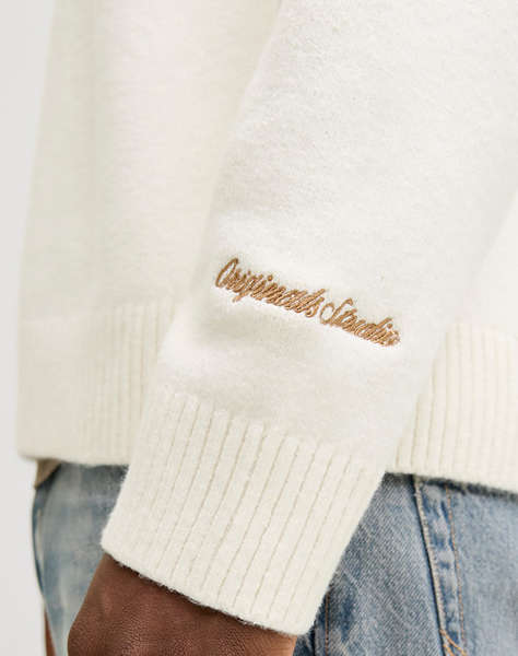 JACK&JONES JORNORREBRO KNIT HALF ZIP SN