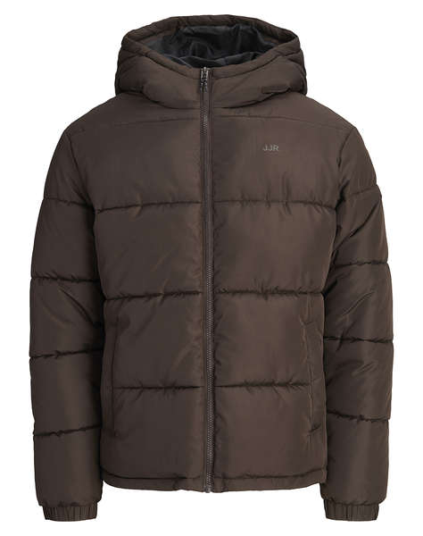 JJ REBEL JREBREBEL LOGO PUFFER HOOD